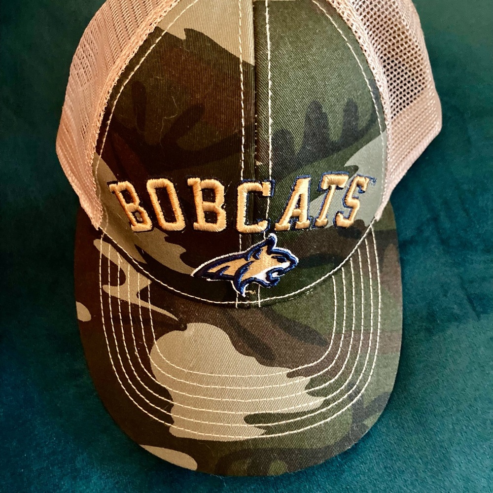 Source Unknown Camouflage Bobcats Hat